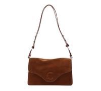 Coccinelle Cuir sac à épaule C-Me Softy Shoulder Bag Suede Le. / Grained Le. Cognac/Cognac marron clair