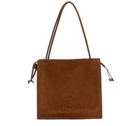Coccinelle Cuir sac à épaule Dulse Suede Handbag Cognac/Cognac marron clair