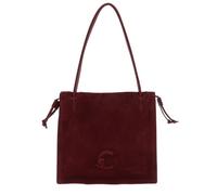 Coccinelle Cuir sac à épaule Dulse Suede Handbag Ribes/Ribes framboise