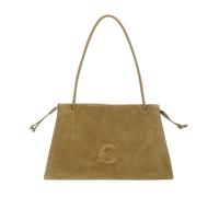 Coccinelle Cuir sac à épaule Dulse Suede Shoulderbag Seagrass/Seagrass kaki