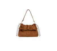 Coccinelle Cuir sac à épaule Lidia Suede Le. / Smooth Le. Shoulderbag Cognac/Cognac marron clair