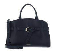 Coccinelle Cuir sac à épaule sac à main Sabine Handbag Midnight Blue bleu marine