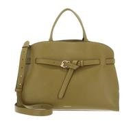 Coccinelle Cuir sac à épaule sac à main Sabine Handbag Seagrass kaki