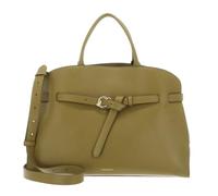 Coccinelle Cuir sac à épaule sac à main Sabine Handbag Seagrass kaki