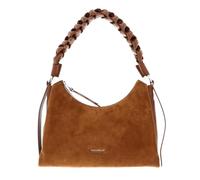 Coccinelle Cuir sac à épaule Suede Bimaterial Shoulderbag Cognac/Cognac marron clair
