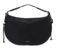 Coccinelle Thess Sac à bandoulière Cuir véritable 45 cm noir