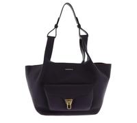 Coccinelle Cuir sac à main Beat Shopping Double Grainy Leather Handbag Prune/Ribes violet foncé