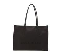 Coccinelle Myrtha Sac de shopper Cuir véritable 36 cm rouge