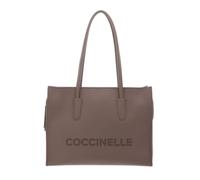 Coccinelle Cuir sac à main Myrtha26 Handbag Grained Leather Warm Taupe