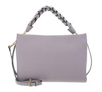 Coccinelle Cuir sac à main sac à épaule bandoulière Boheme Grana Double Hand Bag Oyster/Pearl violet