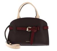 Coccinelle Cuir sac à main sac à épaule bandoulière Sabine Handbag Brunette/Betulla/Ribes marron foncé
