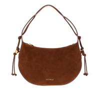 Coccinelle Cuir sac à main sac à épaule Thess Handbag Suede Le. / Grained Le. Cognac/Cognac marron clair