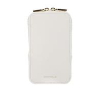 Coccinelle Cuir sac pour téléphone portable Flor Hi-Tech Phone Bag Pearl écru