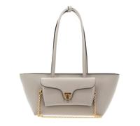 Coccinelle Cuir sac shopper Double Beat Grained Leather Handbag Eucalipto gris clair