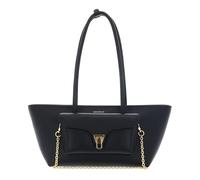 Coccinelle Cuir sac shopper Double Beat Grained Leather Handbag Noir