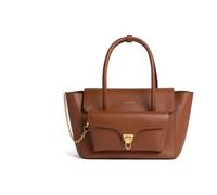 Coccinelle - Double Beat Flap Bag - Femme - Sacs - Brun - Taille: ONE Size
