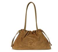 Coccinelle Dulse Sac à bandoulière Cuir 39 cm vert