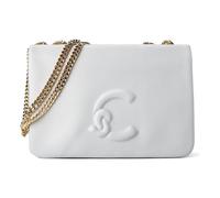 Coccinelle Dulse Sac à bandoulière Cuir véritable 19 cm bleu