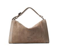 Coccinelle - Elinor Suede Bimaterial Medium - Femme - Sacs - Brun - Taille: ONE Size