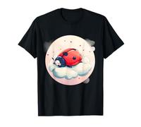 Coccinelle endormie, Nuage endormi, Animal endormi, Coccinelle, Amant la si T-Shirt