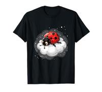 Coccinelle endormie, Nuage endormi, Animal endormi, Coccinelle, Amant la si T-Shirt