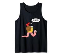 Coccinelle Escargot Ver Drôle Tour Insectes Rigolo Débardeur