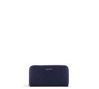 Coccinelle, Femme, Accessoires, Bleu, Taille: ONE Size Portafoglio Metallic soft