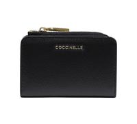 Coccinelle, Femme, Accessoires, Noir, Taille: ONE Size Leather Zip Wallet