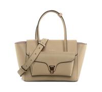 Coccinelle, Femme, Sacs, Beige, Taille: ONE Size Double Beat Foldover Top Tote Bag