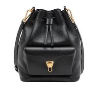 Coccinelle Beat Sac à main Cuir 21 cm noir