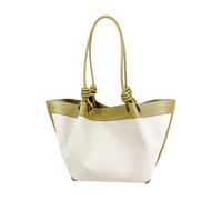 Coccinelle - Finn Canvas Shoulder Bag - Femme - Sacs - Blanc - Taille: ONE Size