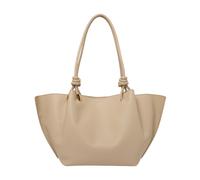 Coccinelle - Finn Leather Shopper - Femme - Sacs - Beige - Taille: ONE Size