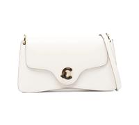 Coccinelle - Flap Shoulder Bag - Femme - Sacs - Blanc - Taille: ONE Size