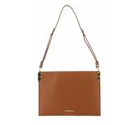 COCCINELLE Flat Shoulder Bag Natural / Caramel