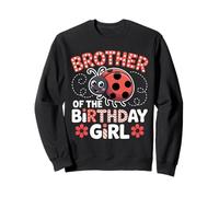 Coccinelle Frère de l'Anniversaire Fille Fête des Mères Mama Bug Sweatshirt