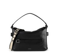 Coccinelle Gretel Sac à bandoulière Cuir véritable 40 cm noir