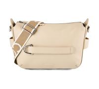 Coccinelle Sac bandoulière Gretel Ribbon Cuir grainé Beige Sandshell