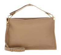 COCCINELLE Handbag Double Grainy Leather Fre. Beige / Sunri