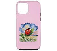 Coccinelle Jardin Feuille Fleur Sauvage Prairie Nature Lover Coque pour iPhone 12 mini