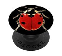 Coccinelle Ladybug Amour Insecte Coccinelle Douce PopSockets PopGrip Adhésif