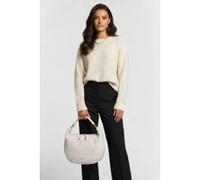 Coccinelle Leather Medium Shoulder Bag In White Taille: OS | Sacs à main Outlet | Femme | Blanche