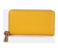 Coccinelle Leather Wallet In Mustard Yellow Taille: OS | Portefeuilles Outlet | Femme | Jaune