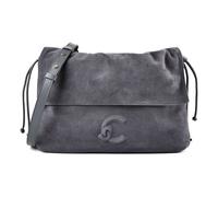 Coccinelle Lidia Sac à bandoulière Cuir véritable 31 cm gris