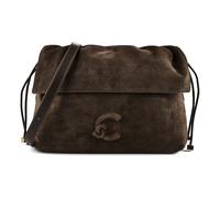 Coccinelle Lidia Sac à bandoulière Cuir véritable 31 cm olive