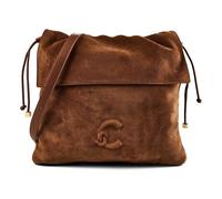 Coccinelle Lidia Sac à bandoulière Cuir véritable 34 cm brun
