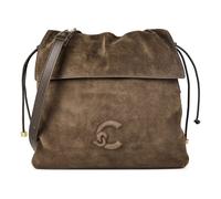 Coccinelle Lidia Sac à bandoulière Cuir véritable 34 cm brun