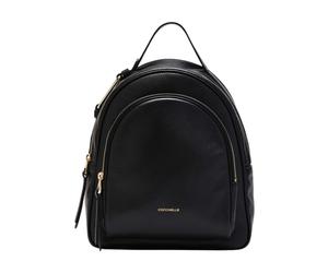 Coccinelle - Malory Medium Backpack - Femme - Sacs - Noir - Taille: ONE Size