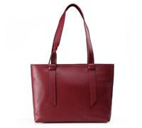 Coccinelle Malory Sac de shopper Cuir 41 cm rouge