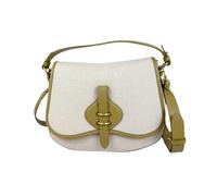 Coccinelle - Mavery Canvas Tracola c/Patta Media - Femme - Sacs - Blanc - Taille: ONE Size