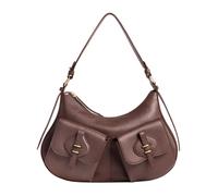 Coccinelle - Mavery Pocket Shoulder Bag - Femme - Sacs - Violet - Taille: ONE Size